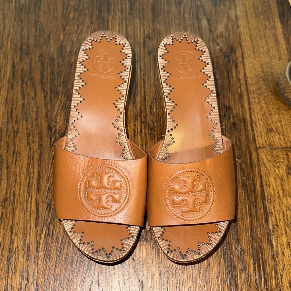 Tory Burch Patty Heeled Wedge Slide